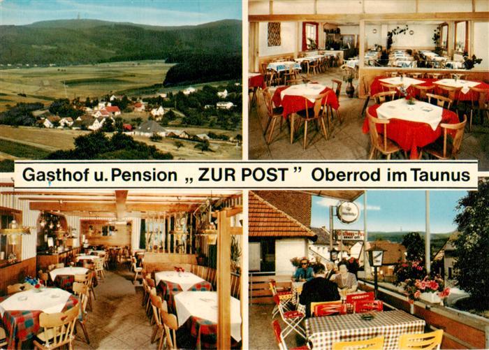 Oberrod Taunus Panorama Gasthof Pension Zur Post Gastraeume