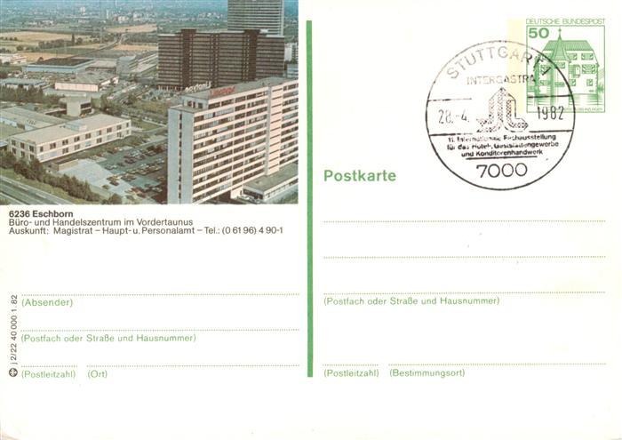 Eschborn Buero und Handelszentrum im Vordertaunus