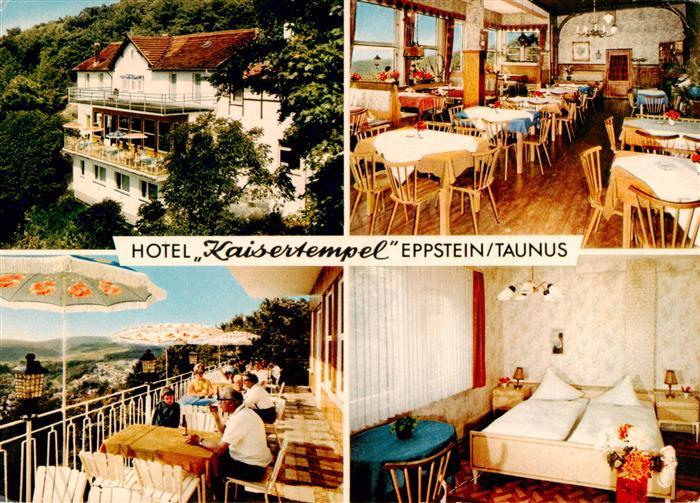 Eppstein Taunus Hotel Kaisertempel Gastraum Terrasse Zimmer