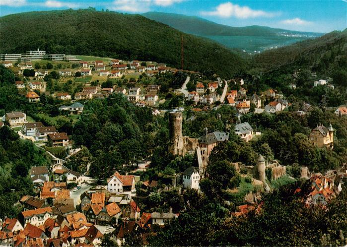 Eppstein Taunus Fliegeraufnahme mit Burg