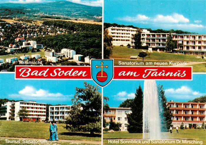 Bad Soden  Taunus Panorama Sanatorium am neuen Kurpark Taunus Sanatorium Hotel S