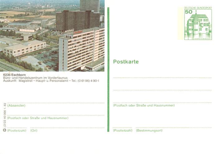 Eschborn Buero und Handelszentrum im Vordertaunus