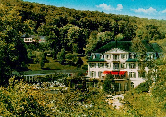 Bad Schlangenbad Taunus Kurhotel mit Kurgarten
