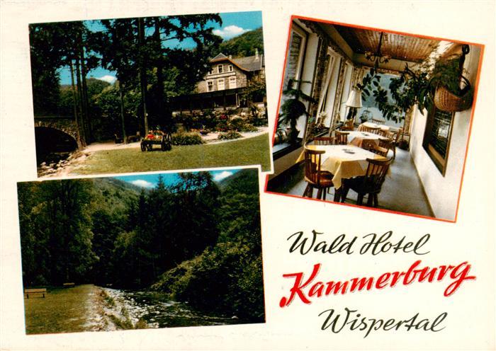 Ruedesheim am Rhein Wald Hotel Kammerburg im Wispertal Gaststube Park