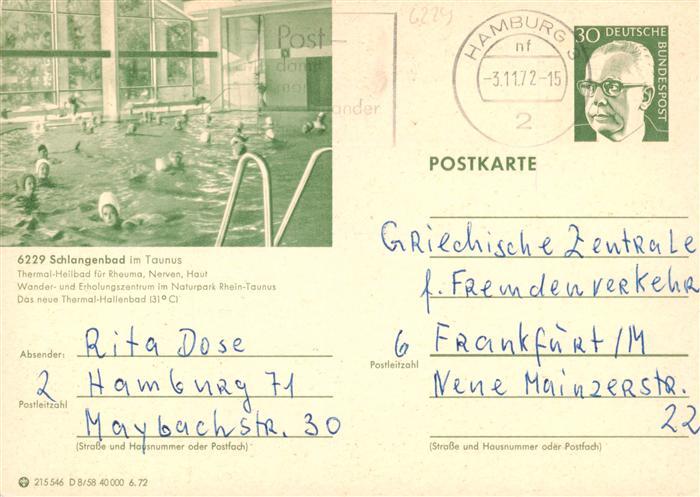 Schlangenbad Taunus Neues Thermal Hallenbad