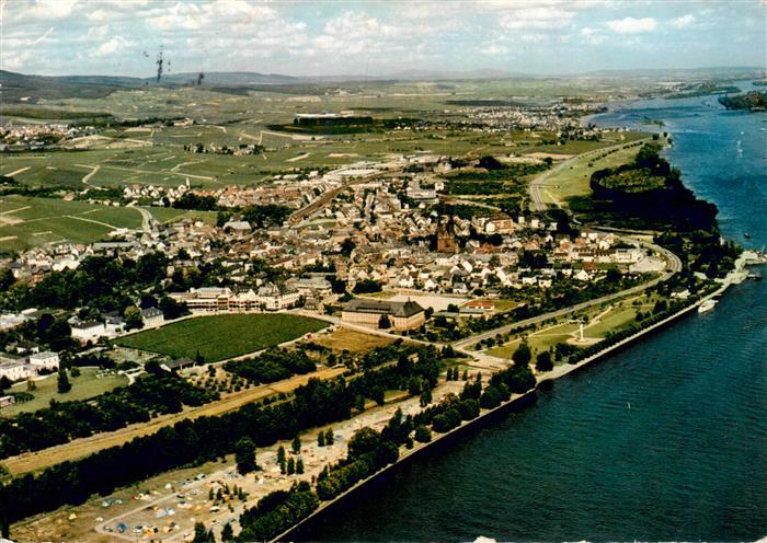 Geisenheim Rheingau Fliegeraufnahme