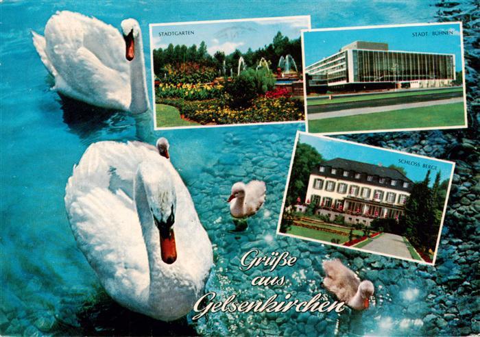 GELSENKIRCHEN NRW Stadtgarten Staedt Buehnen Schloss Berca