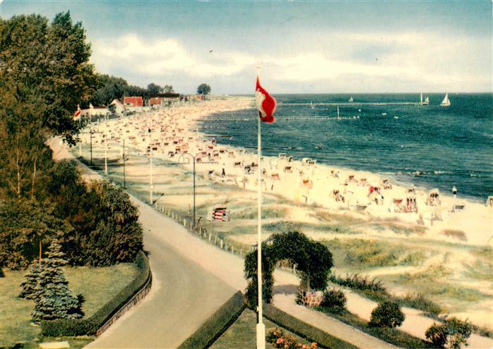 Groemitz Ostseebad Strandpartie