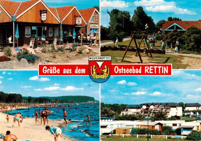Rettin Neustadt Holstein Koophus Spielplatz Strand Panorama