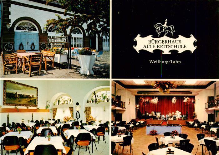 Weilburg Buergerhaus Alte Reitschule Gastraum Theatersaal