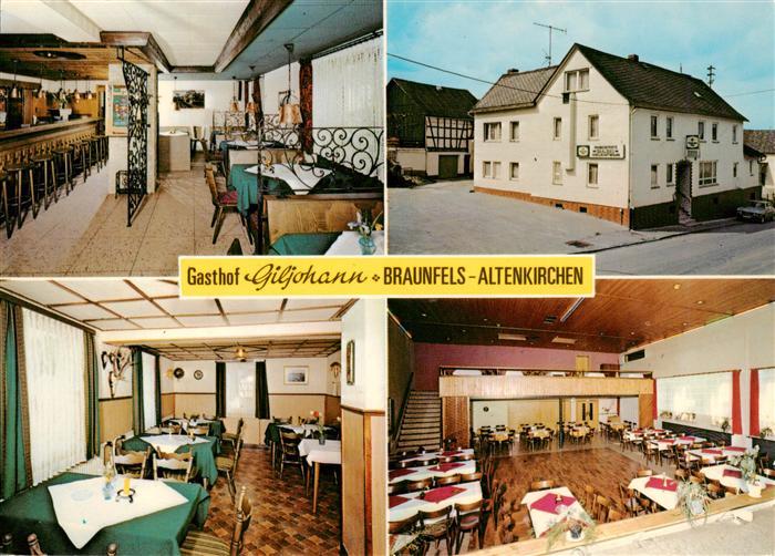 Altenkirchen Oberlahnkreis Gasthof Giljohann Gastraeume
