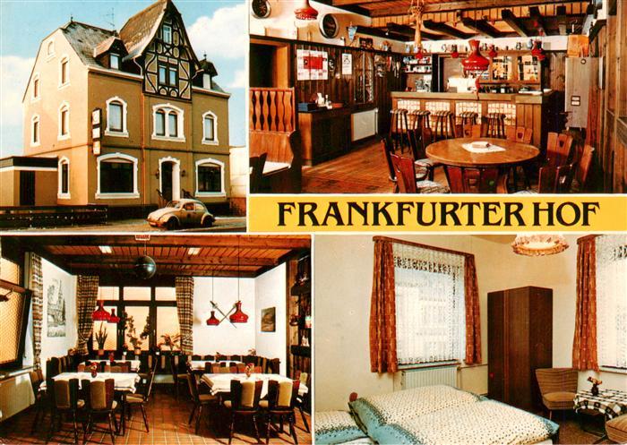 Bad Camberg Frankfurter Hof Gaststaette Bar Zimmer