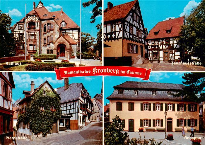 Kronberg  Cronberg Taunus Rathaus Tanzhausstrasse Pferdstrasse Receptur