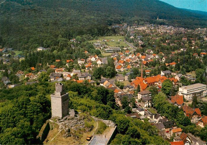 Falkenstein Taunus Fliegeraufnahme mit Burg Falkenstein