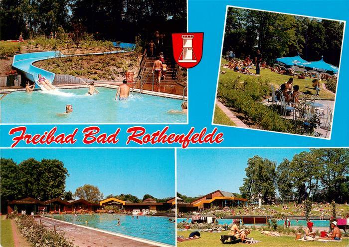 Bad Rothenfelde Freibad Wasserrutsche Teilansichten