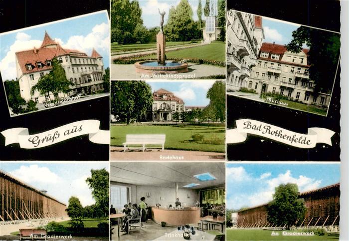 Bad Rothenfelde Weidmannshof Am Wittekindsprudel Kurhaus Badehaus Gradierwerk Tr