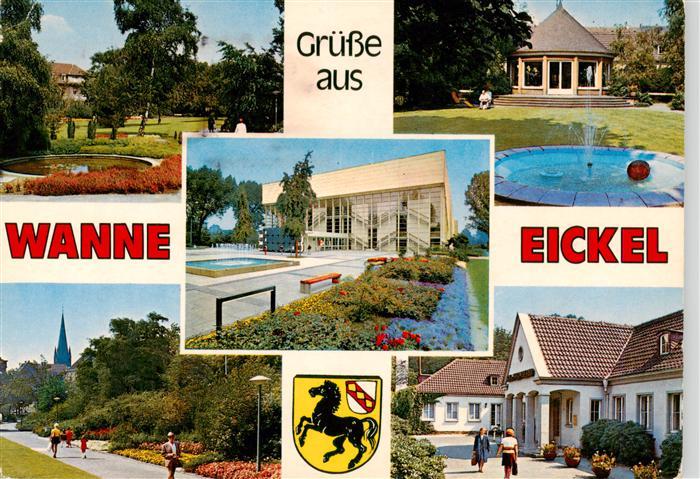 Wanne-Eickel Stadtpark Teilansichten