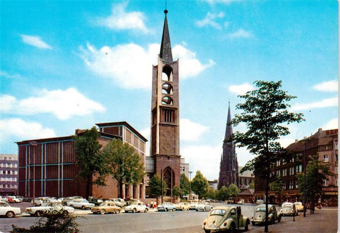 GELSENKIRCHEN NRW Altstadtkirche und Probsteikirche