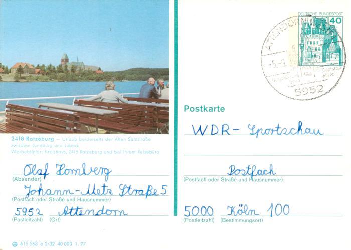 Ratzeburg Schleswig-Holstein An der alten Seestrasse