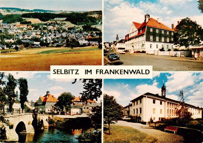 Selbitz  Oberfranken Panorama Ortspartien