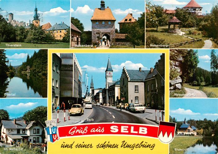 Selb Oberfranken Bayern Thierstein Stadttor Hohenberg Egertal Im Wettertal Stras