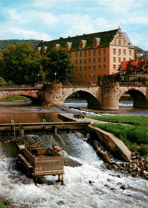 Hann. Muenden Werrawehr und Schloss