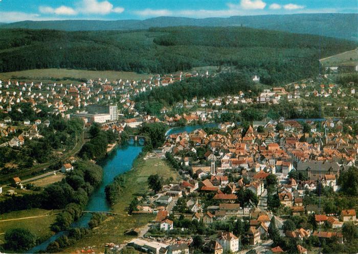 Melsungen Fulda Fliegeraufnahme