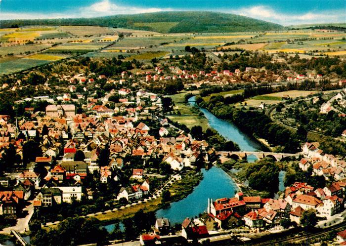 Melsungen Fulda Fliegeraufnahme