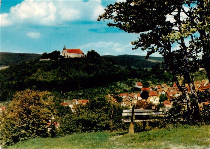 Spangenberg Hessen Panorama mit Schloss