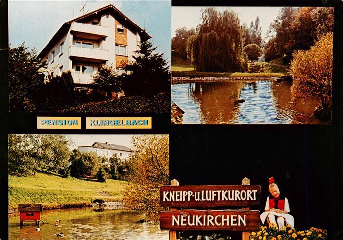 Neukirchen Knuellgebirge Pension Klingelbach Schwanenteich