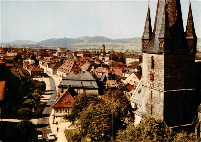 Lichtenfels Hessen Panorama Kirche