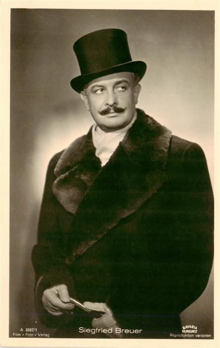 Foto Bavaria-Filmkunst Nr. A 3597/1 Siegfried Breuer