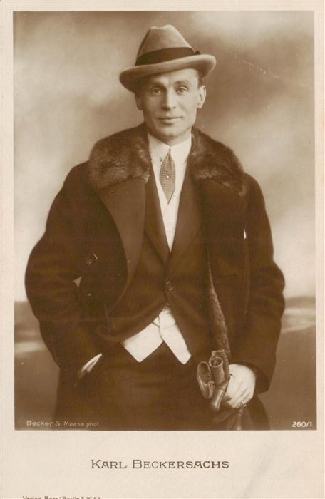 Foto Ross Nr. 260/1 Karl Beckersachs