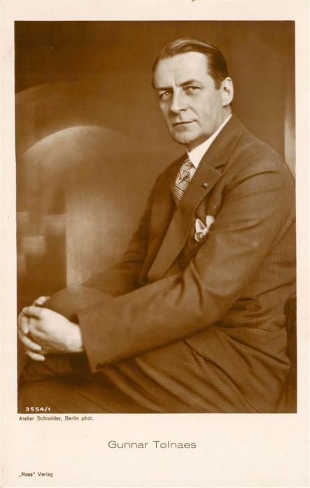 Foto Ross Nr. 3554/1 Gunnar Tolnaes