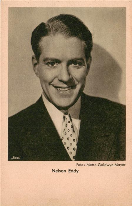 Foto Ross Nr. Nelson Eddy Metro-Goldwyn-Mayer