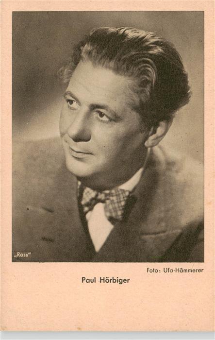Foto Ufa-Haemmerer. Ross Paul Hoerbiger