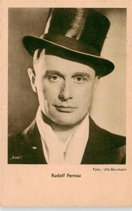 Foto Ufa-Baumann Nr. Ross Rudolf Fernau