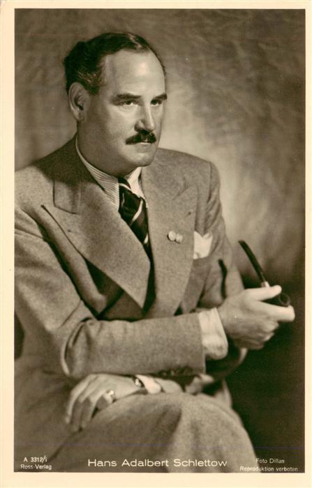 Foto Ross Nr. A 3312/1 Hans Adalbert Schlettow