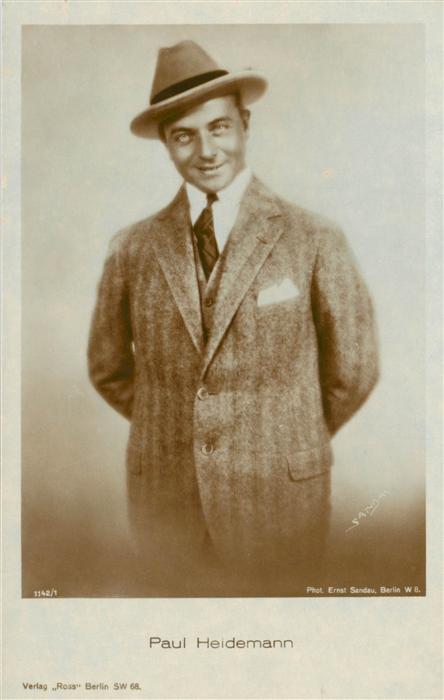Foto Ross Nr. 1142/1 Paul Heidemann