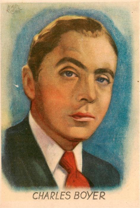 Schauspieler Charles Boyer