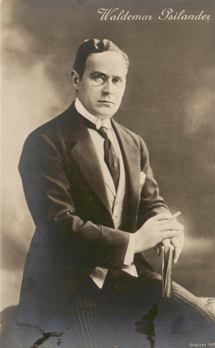 Schauspieler Waldemar Psilander