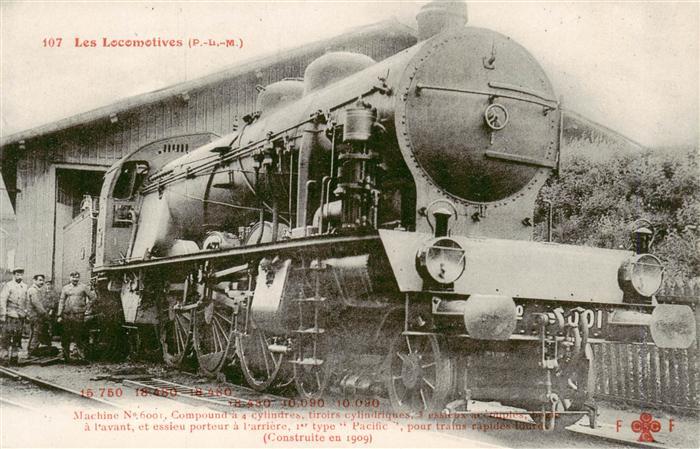 Lokomotive Eisenbahn Railway Les Lecomotives P.Lt-M