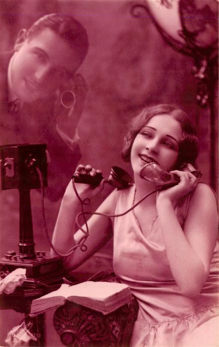 Foto Fotocelere Nr. 1333 Mann Frau Telefon
