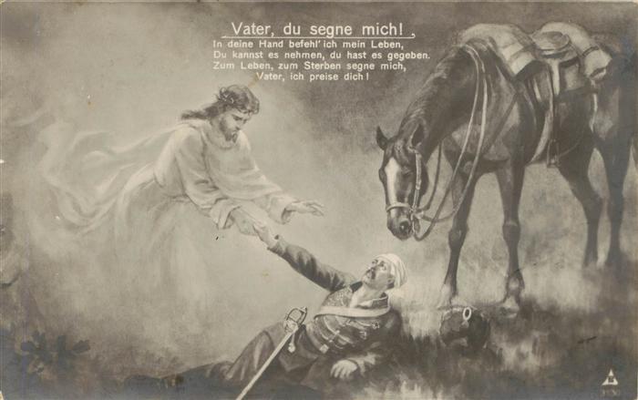 Verlag PH Nr. 3130 "Vater du segne mich" Jesus Pferd