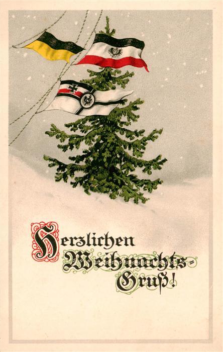 Fahnen Weihnachtsgruss