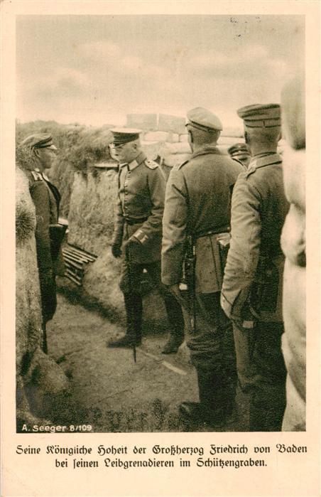 Adel Baden A.Seeger 8/109 Fridrich von Baden