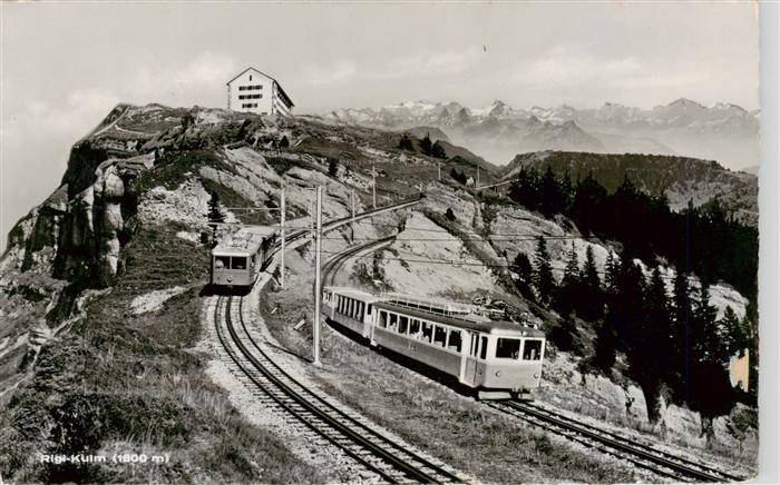 Zahnradbahn Rack Railway-- Rigi-Kulm