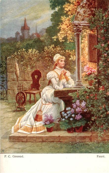 Gounod F. C. Kuenstlerkarte L.&B.W.I. Nr. 903 Faust