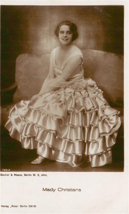 Foto Ross Nr. 769/2 Mady Christians