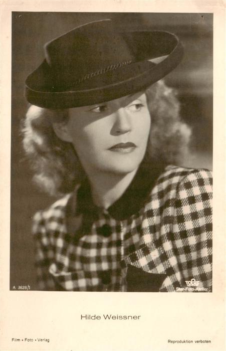 Foto Tobis A 3628/1 Hilde Weissner